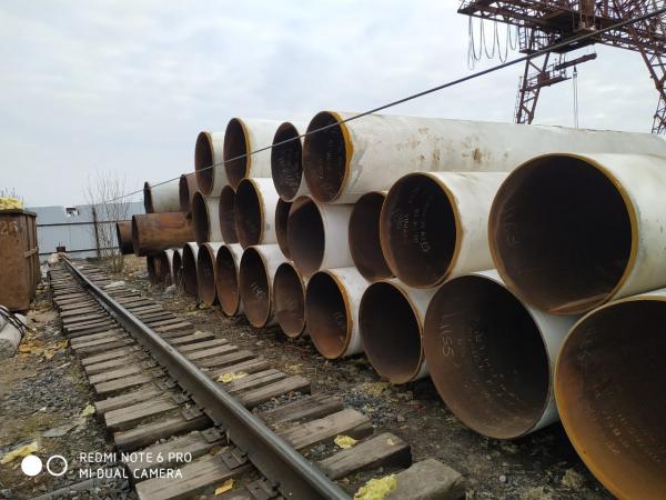 Реализуем трубы лежалые диаметром 1020х12 мм. со склада в Санкт-Петербурге